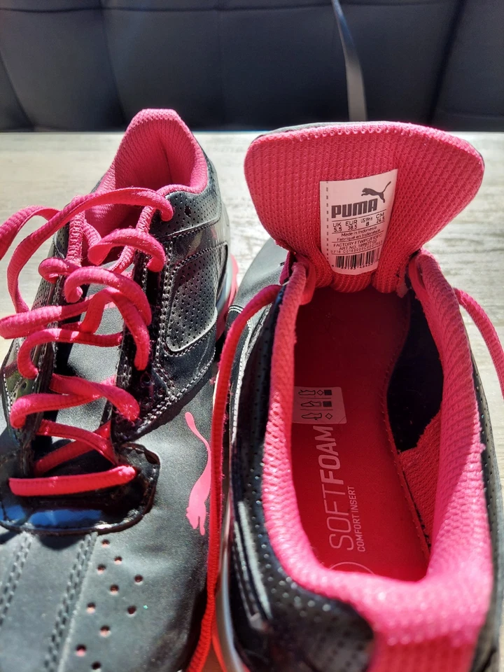 Zapato de entrenamiento cruzado PUMA Tazon 6 WNs FM para mujer talla. 5,5 mex24,5 negro Foto 4 de 4