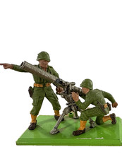 Britains Deetail WWII U.S. Infantry Missiles 1971 Toy Soldiers