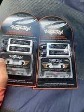 2 Audio Cassette Tape Player Head Cleaner & Demagnetizer, Cleaning Fluid, NEW
