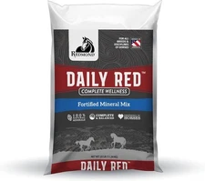 Daily Red Complete Wellness, Fortified Mineral Mix Supplement for Horses, 25lb 