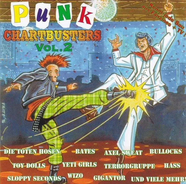 CD The Bullocks, Die Toten Hosen, Yeti Girls a.o. Punk Chartbusters Vol. 2 - Bild 1 von 1