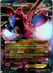 Hydreigon EX 62/108 Roaring Skies Holo Ultra Rare