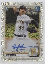 2020 Bowman Draft Chrome Picks Sparkle Refractor 26/71 Logan Hofmann Auto 0a7