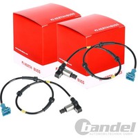 2X Herth+Buss ABS-SENSOR Raddrehzal Hinten Beidseitig Passend FüR CitroËN Saxo P