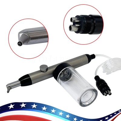 Micro-blast Dentaire à 2 Trous - Pour Polissage Et Abrasion à L'oxyde D'aluminium - AZDENT