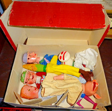 URALT KASPERLETHEATER KASPERPUPPEN HOLZPUPPEN MARIONETTE