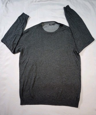 Livergy Sweater Mens Extra Large Gray Long Sleeve