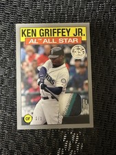 KEN GRIFFEY JR. 2021 TOPPS SERIES ONE AL ALL STAR PLATINUM GAME-USED PATCH 1/1