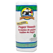 Genuine Joe Household Paper Towel - 2 Ply - 80 Sheets/roll - 30 / Carton - 9" X
