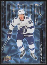 2025-26 UD Series 2 Jake Guentzel DZ-56 Dazzlers Blue