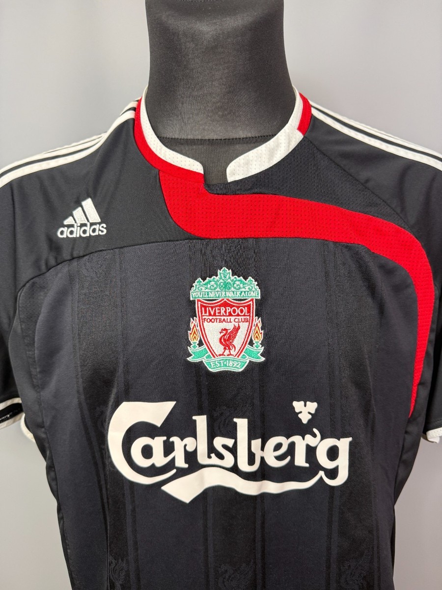 LIVERPOOL 2007 2008 THIRD SHIRT FOOTBALL SOCCER JERSEY ADIDAS