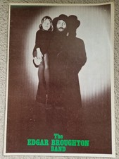 THE EDGAR BROUGHTON BAND - ORIGINAL TOUR PROGRAMME 1975 - PLUS ORIGINAL TICKET!!