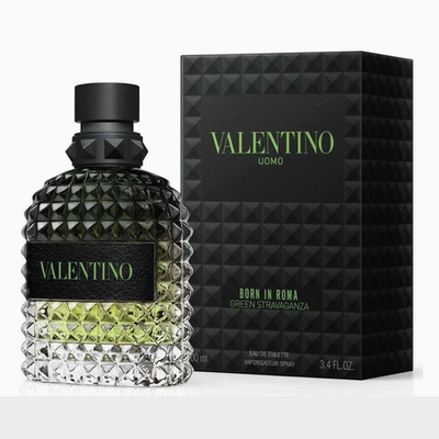 #ad #ad Valentino Uomo Born In Roma Green Stravaganza 3.4 oz. EDT Spray for Men New Box $39.00