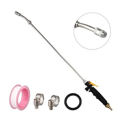 Stainless Steel Spray Wand Replacement Easy to Connect Wide Range of Uses