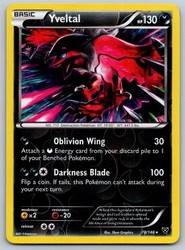 Yveltal 78/146 XY Base Set Reverse Holo Rare