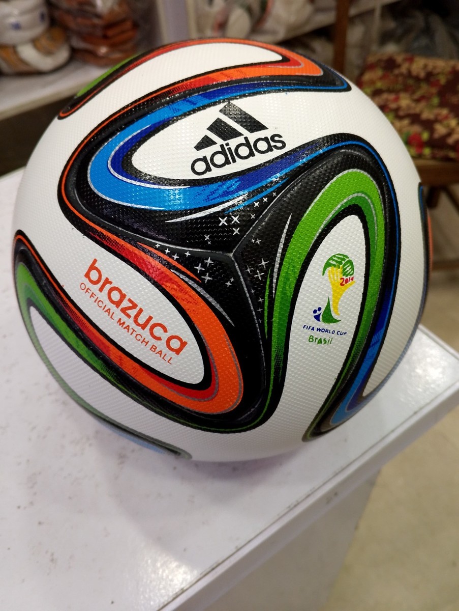 Adidas Brazuca 2014 FIFA World Cup Soccer Ball – Size 5, Premium