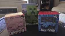 McDonald's Happy Meal Toys Minecraft Movie Collectibles, Set of 3 's 6,7, 11