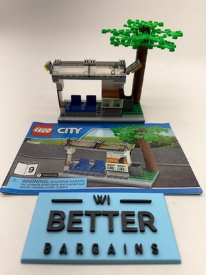 Retired LEGO CITY Tram Station  - SET 60097 - Tram Stop Only