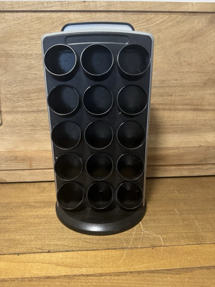 Soporte para cápsulas Keurig K Cup Spin Carrusel tiene capacidad para 30 cápsulas KCC 30 negro plata SIN CAJA Foto 2 de 4