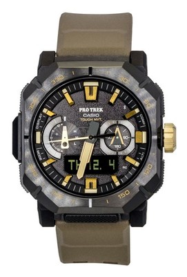 Casio Pro Trek Tough Solar Sport Schwarz Zifferblatt PRW-B1000-5 100M Herrenuhr