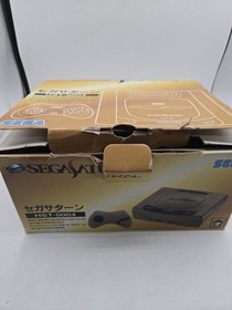 SEGA Saturn Console System Grey JDM Tested Controller Cables Games NTSCJ Cib Box