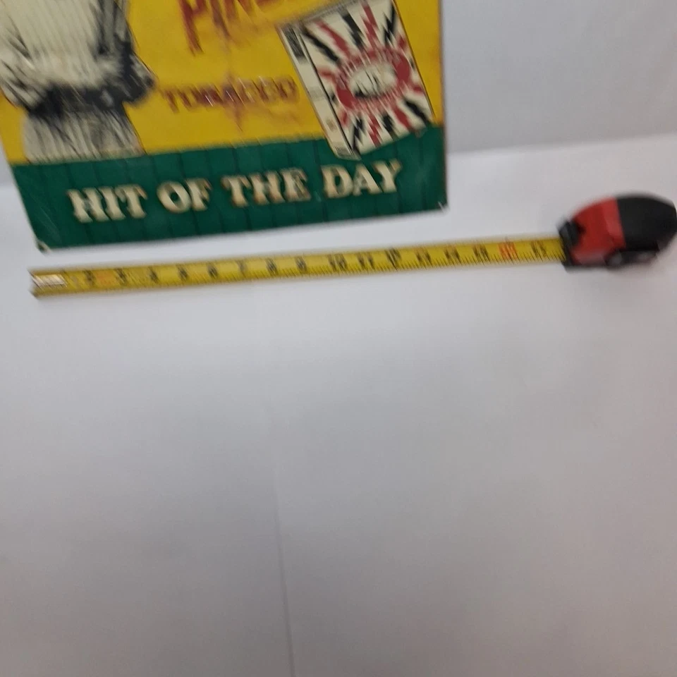 Babe Ruth New York Yankees Pinch-Hit Tobacco Hit Of The Day Metal Tin Sign - Image 3 of 4