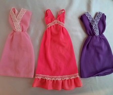 Lotto  3 ABiti Barbie  VINTAGE MATTEL ANNI 60/70