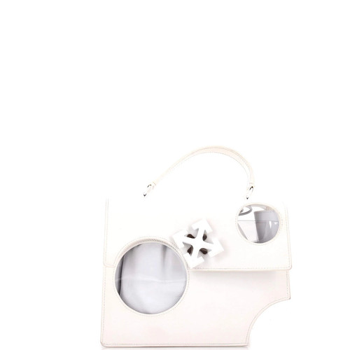 Off White Jitney 2.8 Meteor Holes Bag Leather with PVC