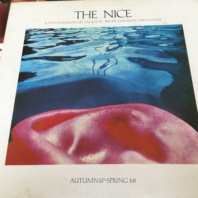 THE NICE AUTUMN 67 SPRING 68 JAPANESE CHARISMA VINYL LP RECORD INSERT