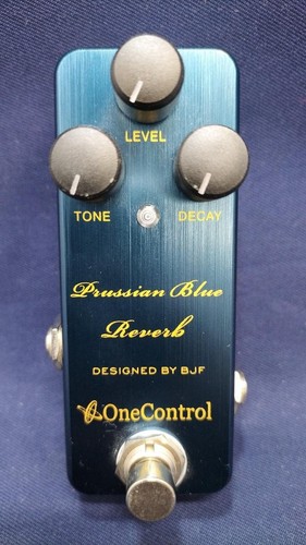 ONE CONTROL Prussian Blue Reverb Effects Pedal | eBay
