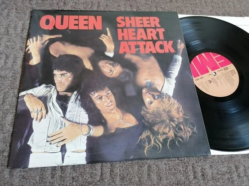 New ListingQueen-Sheer Heart Attack-UK 1st press-3U/3U-1974-NM/NM