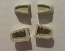 qty.2 sets 4 pieces Almond NEW Lutron Light Switch Knob Slider Slide Replacement