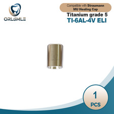 1 pcs multi unit titanium healing cap fits to Strauamnn ITI platform D4.6