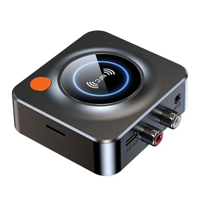 Bluetooth 5.3 Receiver for Home Stereo, with NFC, TF Card Slot, 3.5mm AUX/RCA...
