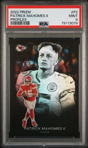 Patrick Mahomes II #P-2 2022 Panini Prizm Profiles card