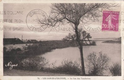 Les Sables d'Olonne, le lac des Tanchettes, 403 86.