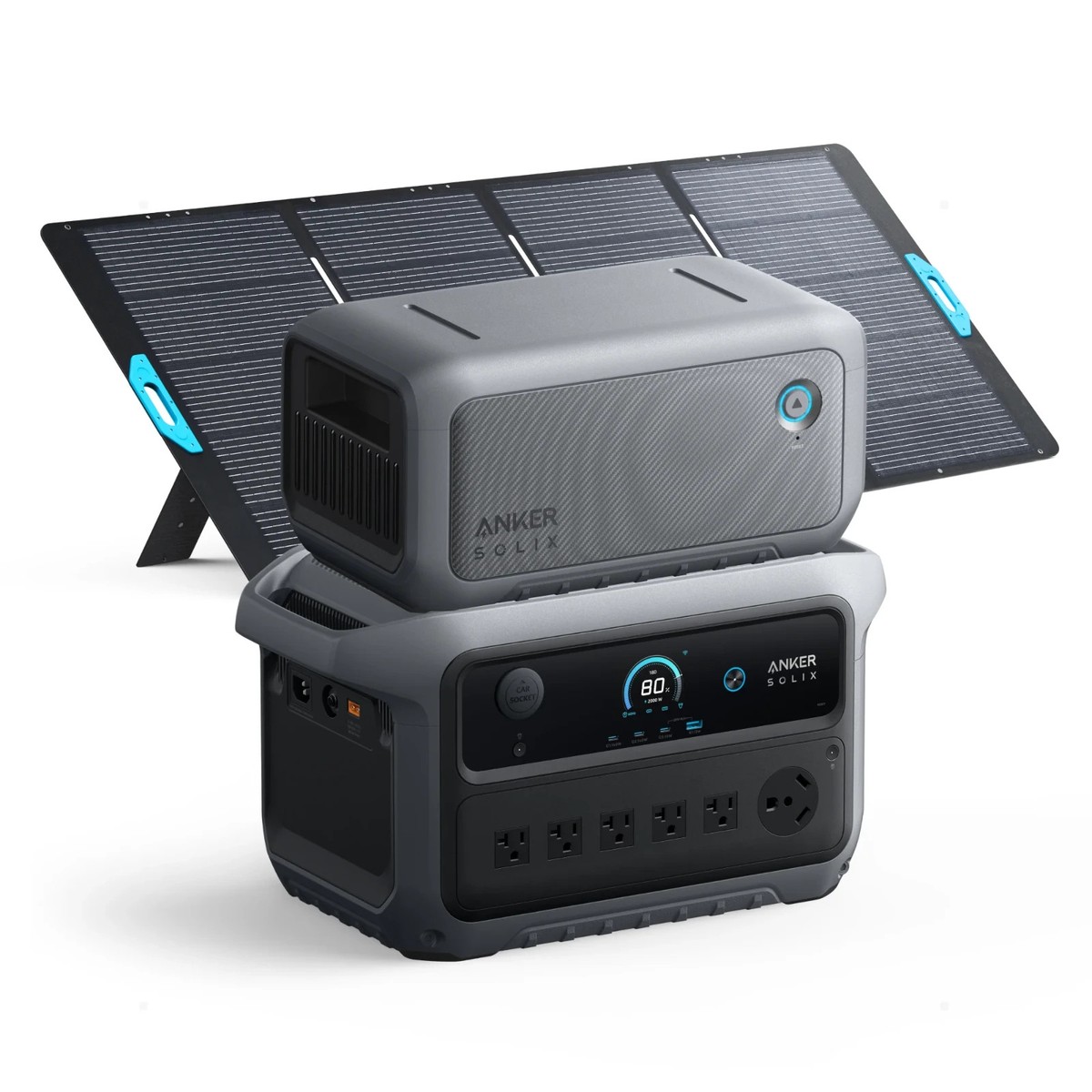 Anker SOLIX C2000 Gen 2 Power Station with Expansion Battery Anker SOLIX C2000 Gen 2 Power Station with Expansion Battery