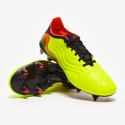 Adidas Herren gelb & schwarz Copa Sense 1 Fußballschuhe weicher Untergrund UK 7,5 NEU