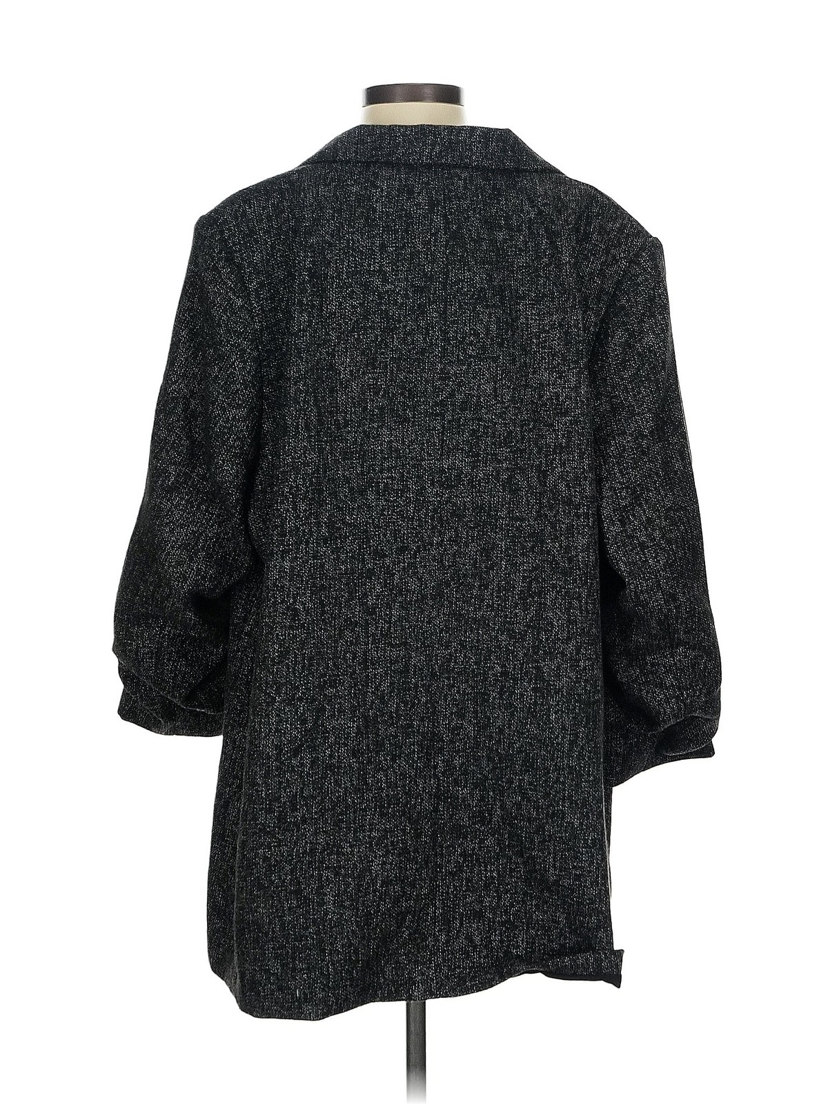 H&M Women Gray Blazer 4 thumbnail 2