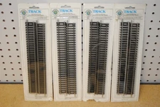 Bachmann 44112 x 4 Sets 9" Straight Track Sections HO-Scale