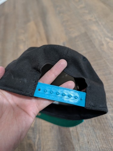 Cappello Berretto SnapBack New Era 9Fifty Hardwood Classics Vancouver Grizzlies Nero Teal - Foto 5 di 5