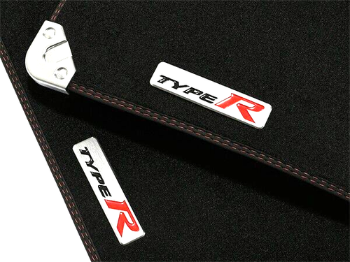 Genuine OEM JDM RHD FL5 Civic Type R Carpet Floor Mat Set P/N 08P15T60L00 - Picture 3 of 6