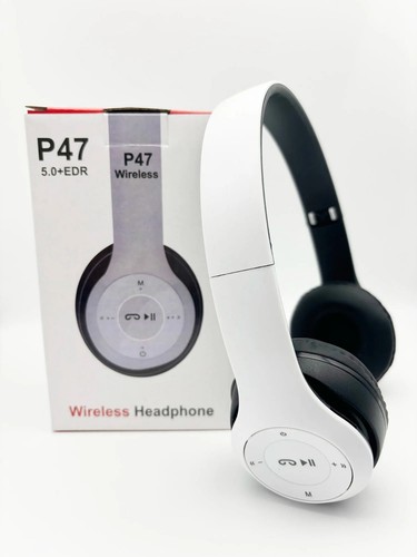 Stereo P47 Bluetooth Headset 5.0 Folding Wireless Sports Headphone iPhone Xiaomi - Picture 3 of 16