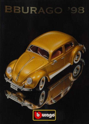 Coche Auto Revista Book Booklet Burago Catálogo Burago 1998 Pag.72 Mode...