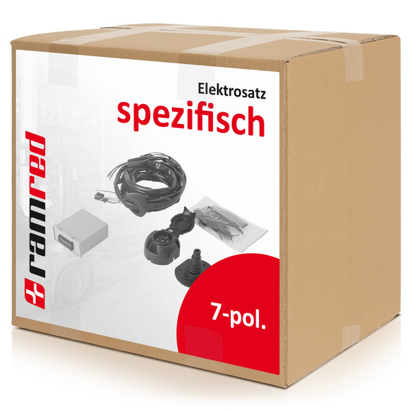 für Jaguar XF Sportbrake 07.2017-Jetzt Elektrosatz 7Polig Spezifisch -FüR AHK--image