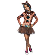 SCOOBY-DOO COMICAL CHILD HALLOWEEN COSTUME GIRLS SIZE LARGE 12-14