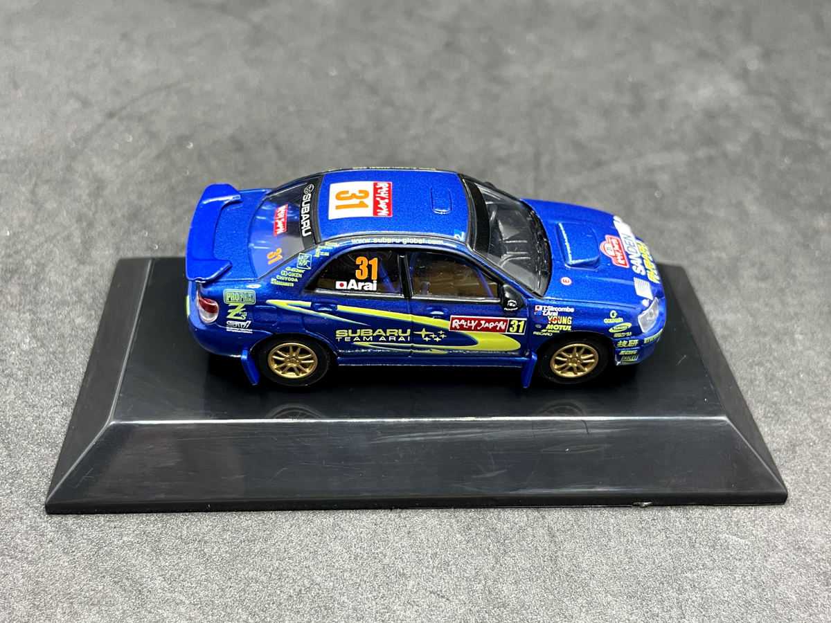 CM's 1/64 IMPREZA WRX STi Japan T.Arai #31 diecast model car CM82