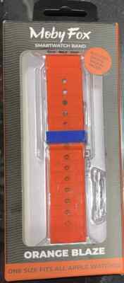 MobyFox - Orange Blaze Active Smartwatch Band (E3)