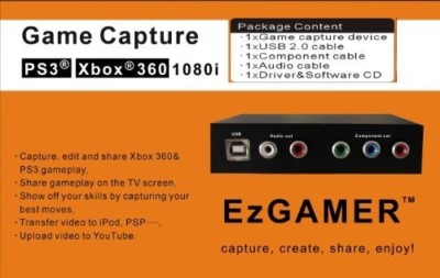 EzCAP Classic EzGAMER Game Capture Device For PS3, XBOX 360