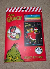 Grinch Christmas Scratchart Activity Pack
